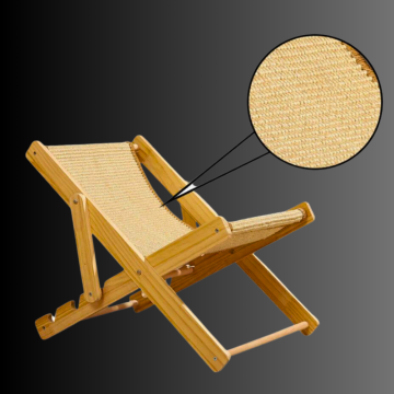 Rubeku Chair Bed Sisal